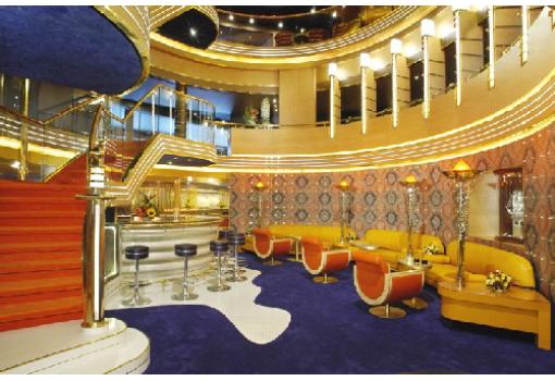 Uno de los vestíbulos del Noordam
